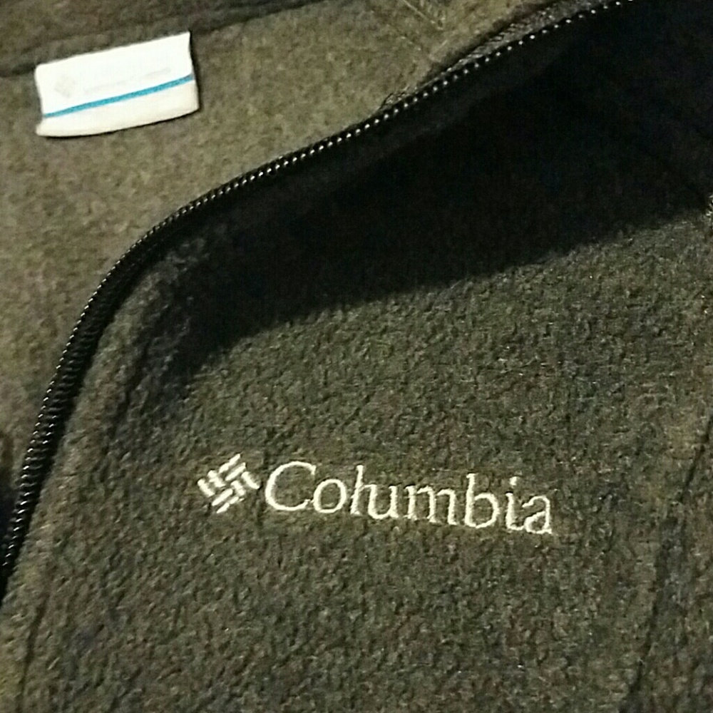 Columbia Full Zippered Fleece Sweatshirt - Picture 4 of 7